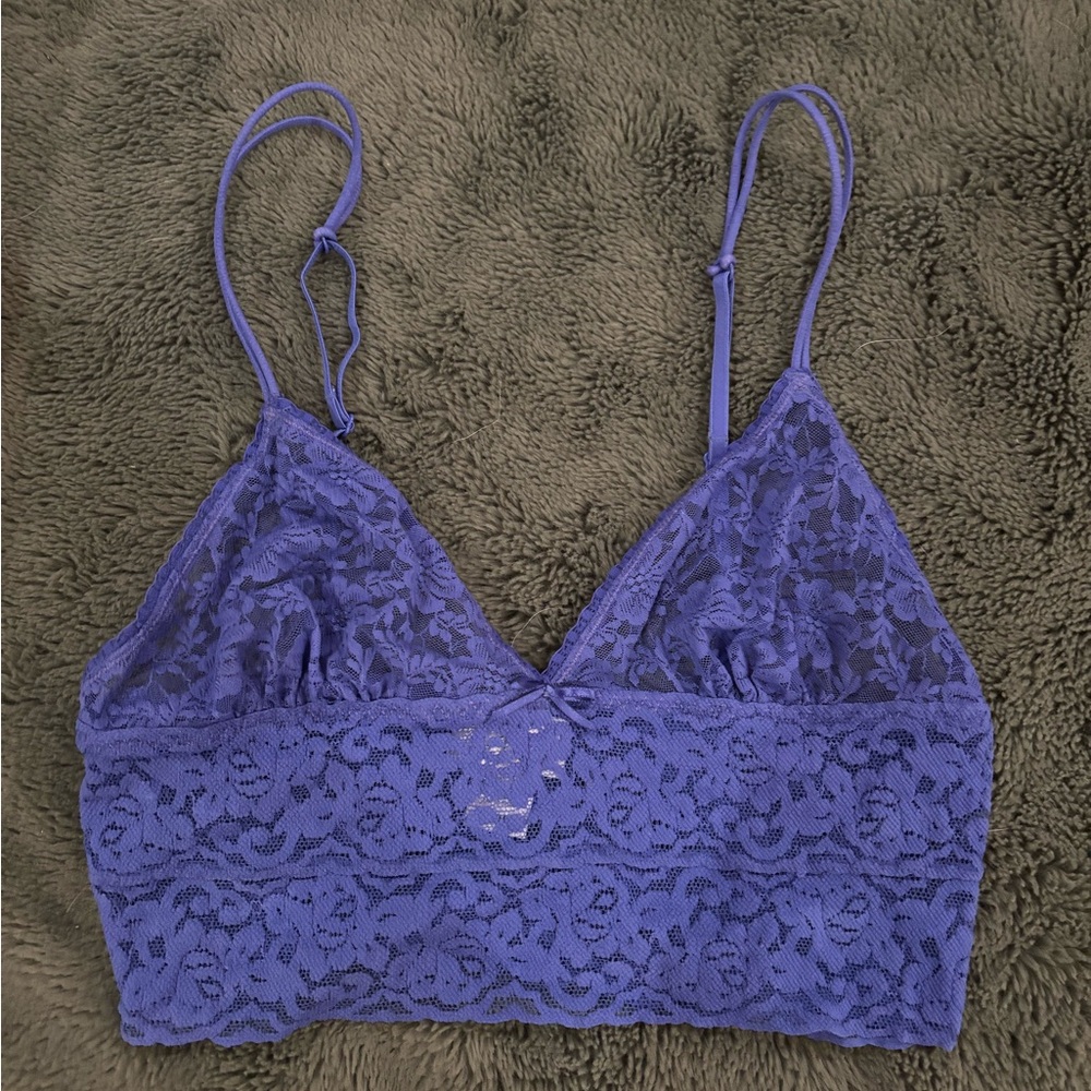 La SENZA Lace Bandeau in Lavender